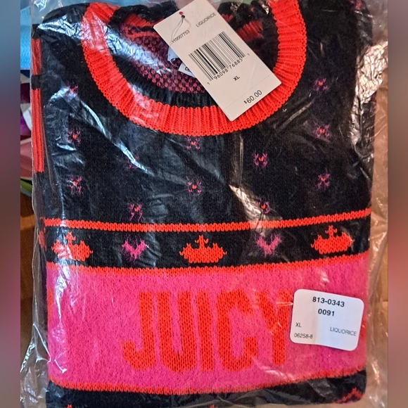 FREE GIFT W/PURCHASE 🆕JUICY COUTURE SOFT KNITTED SWEATER *6 PIECE HAIR OPTION - Picture 15 of 16
